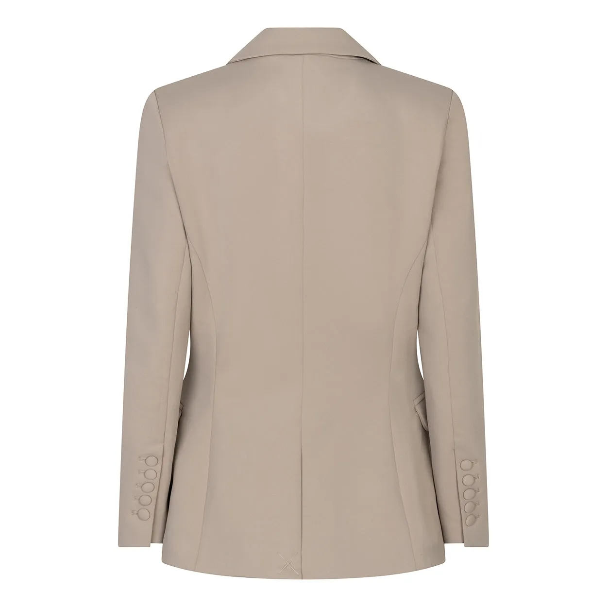 Laboutiek Éternel Blazer taupe travelstof