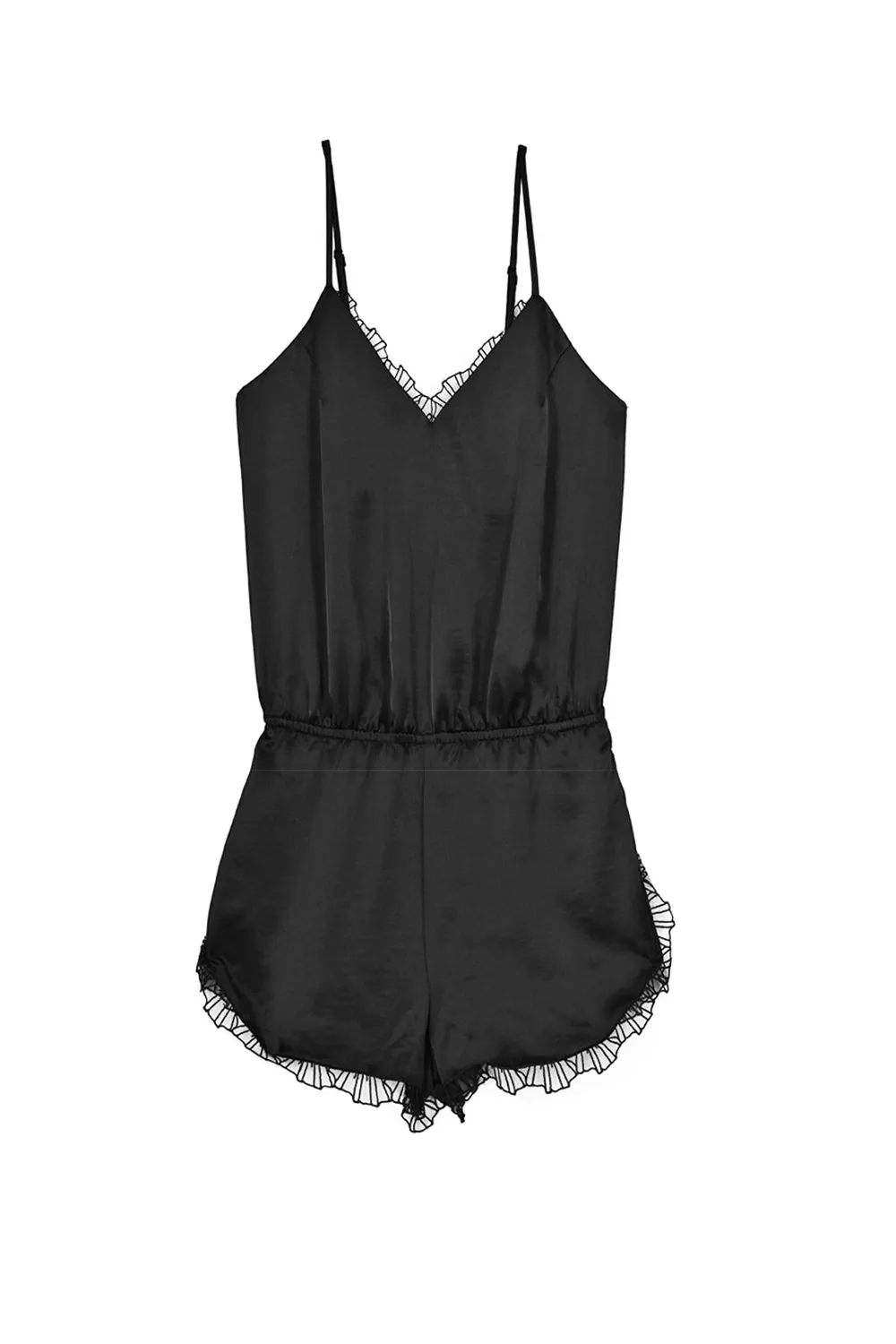 La Petite Etoile Jaileen playsuit zwart losse pasvorm