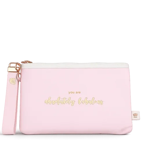 Amiek You Are Absolutely Fabulous toilettas roze met giftbox