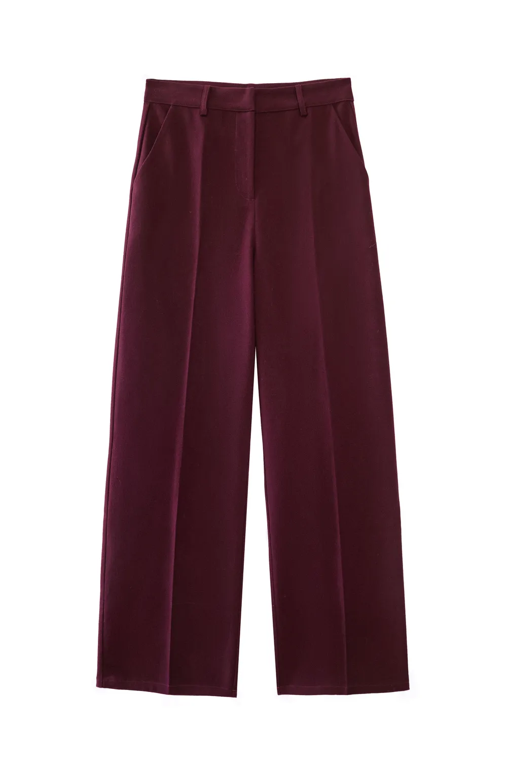 La Petite Etoile Petrony rechte broek bordeaux