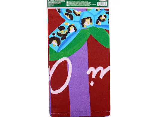 Amiek Oui Oui Mon Cheri theedoek katoen print