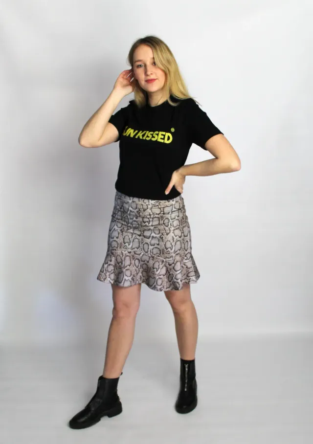 LOVEDRUNKY Snake rok slangenprint