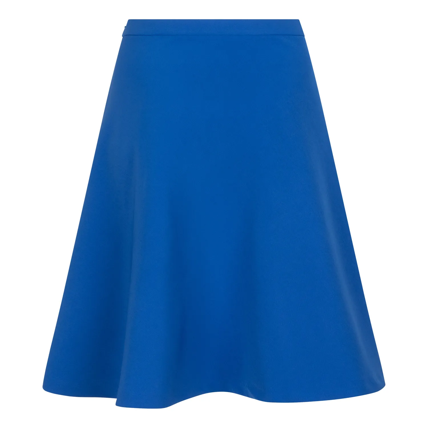 Laboutiek Flare Skirt uitlopende rok cobalt blue