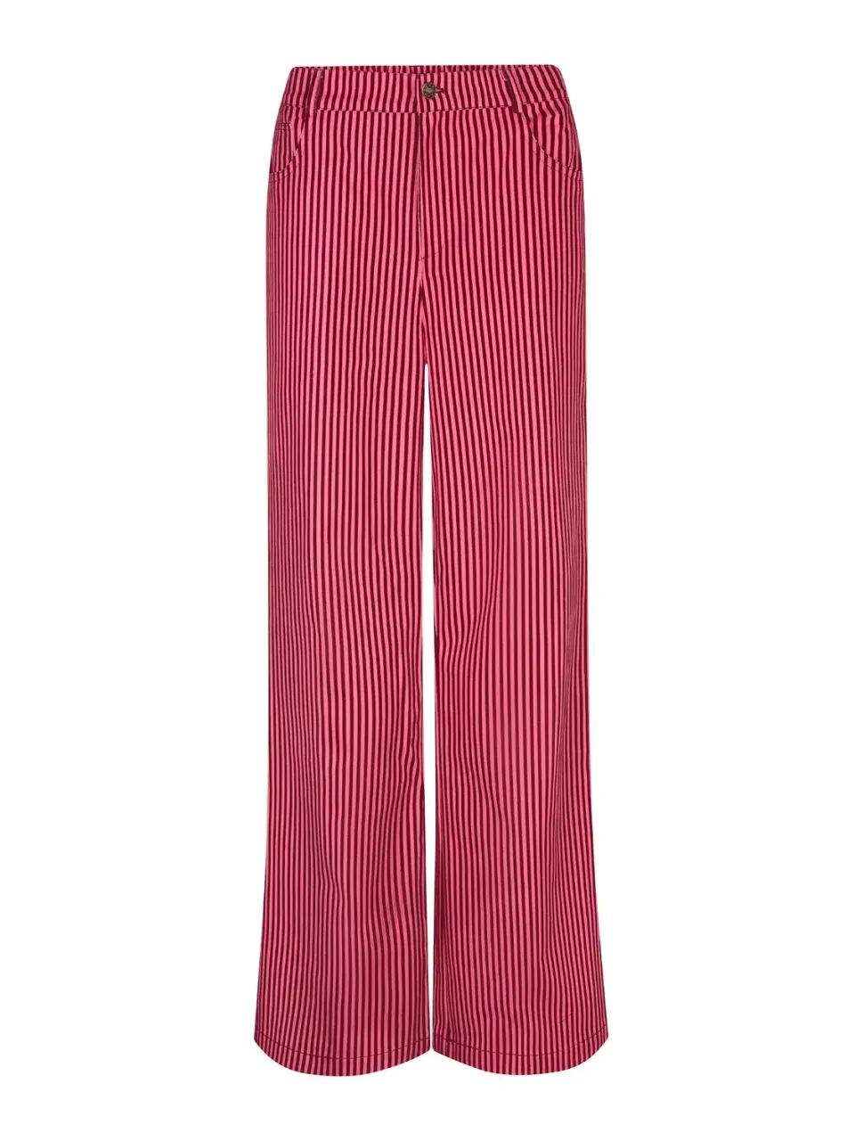 Ydence Djamilla broek coral burgundy zacht