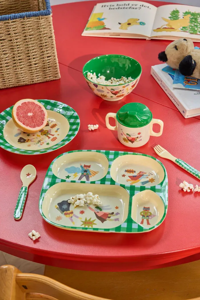 Amiek Hero Bowl Medium kom groen melamine