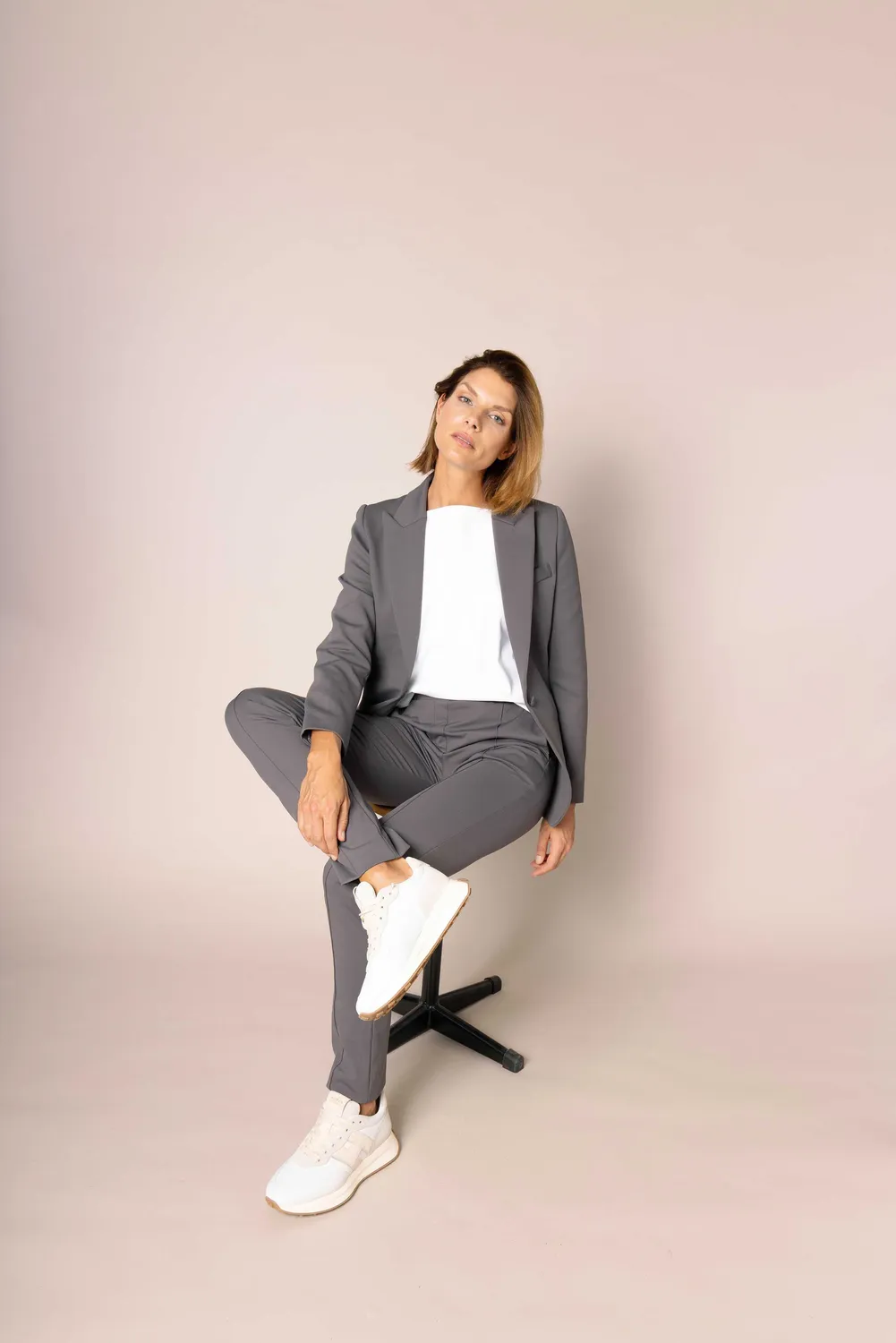 Laboutiek Colette Top wit boothals 3/4 mouw
