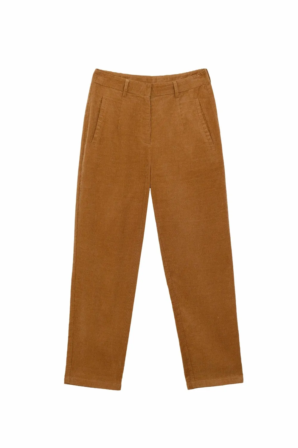 La Petite Etoile Parfaito broek beige ribfluweel