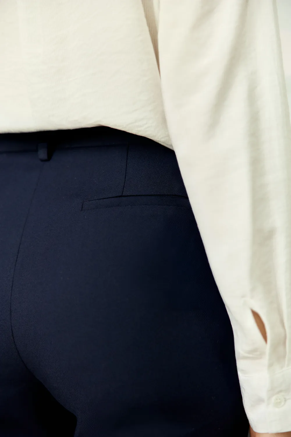 La Petite Etoile Parfait broek marine cigarette