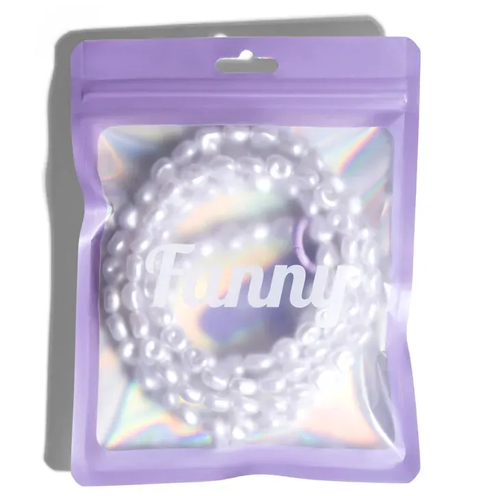 Amiek Fanny schouderkoord pearl 130 cm
