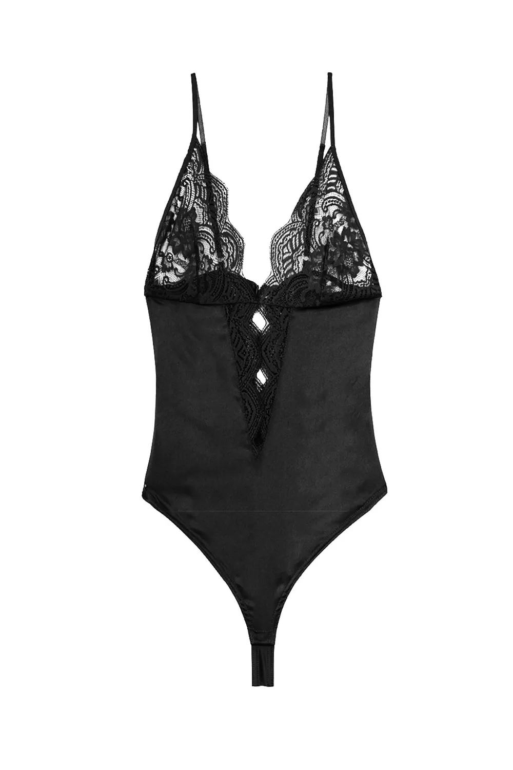 La Petite Etoile Artine body zwart kant