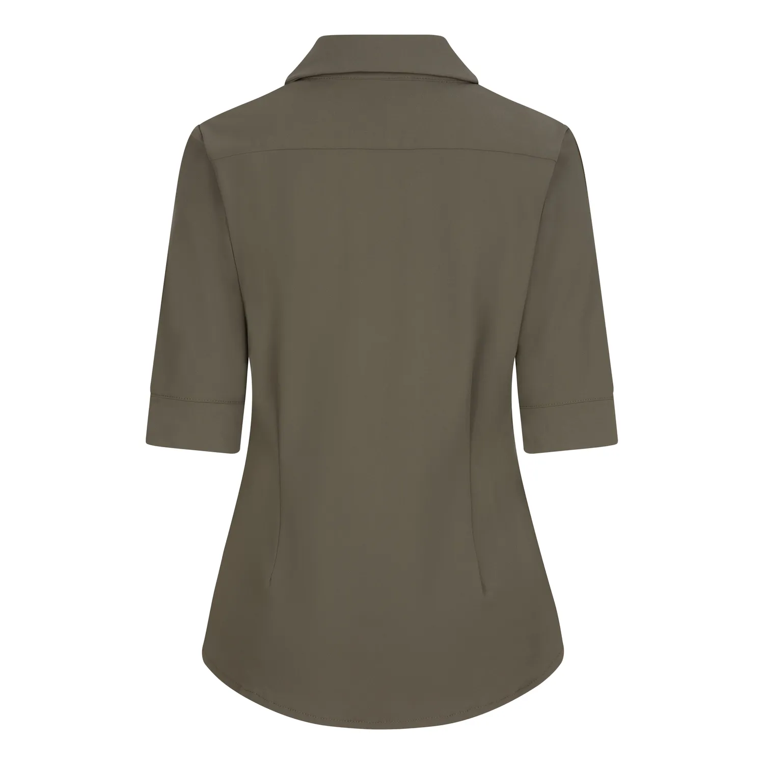 Laboutiek Ivanka Short Sleeve travel blouse groen
