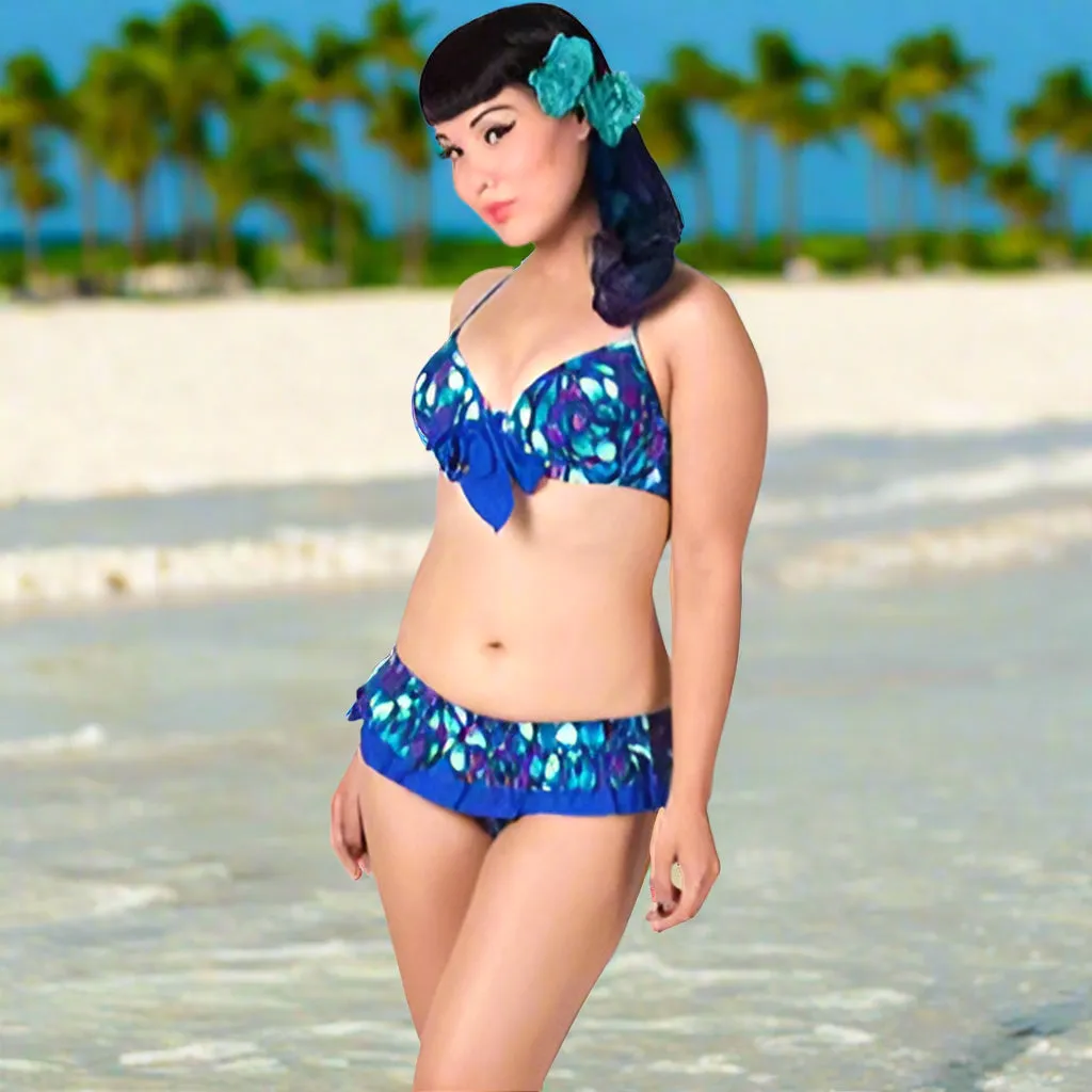 Tatyana Peacock Perfection bikini laag pauwprint