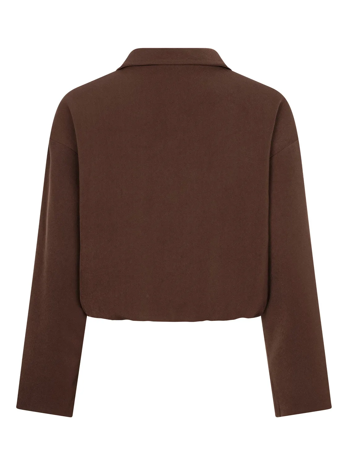 Amiek Jacket Davis jasje donkerbruin oversized 56 cm