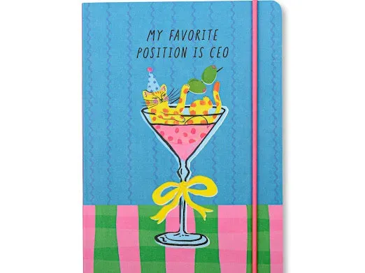 Amiek My Favourite Position is CEO notebook kleurrijk