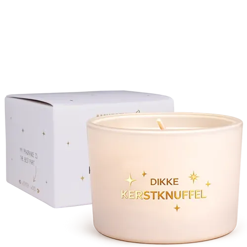 My Flame Dikke Kerstknuffel sojakaars Winter Wood