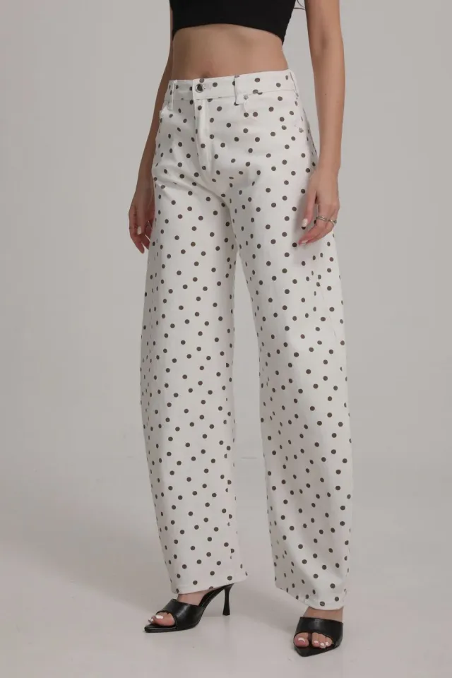 Amiek Yinthe balloon jeans wit stretch