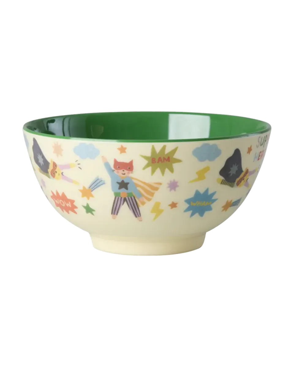 Amiek Hero Bowl Medium kom groen melamine