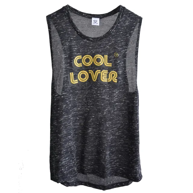 LOVEDRUNKY Cool Lover Tanktop Grijs low armhole