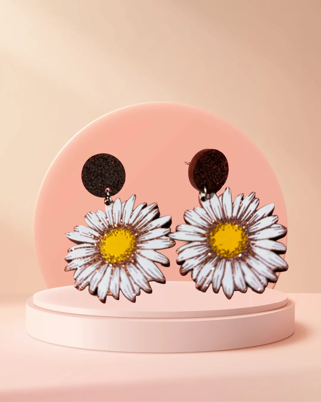 Tatyana Daisy Earrings oorbellen margriet