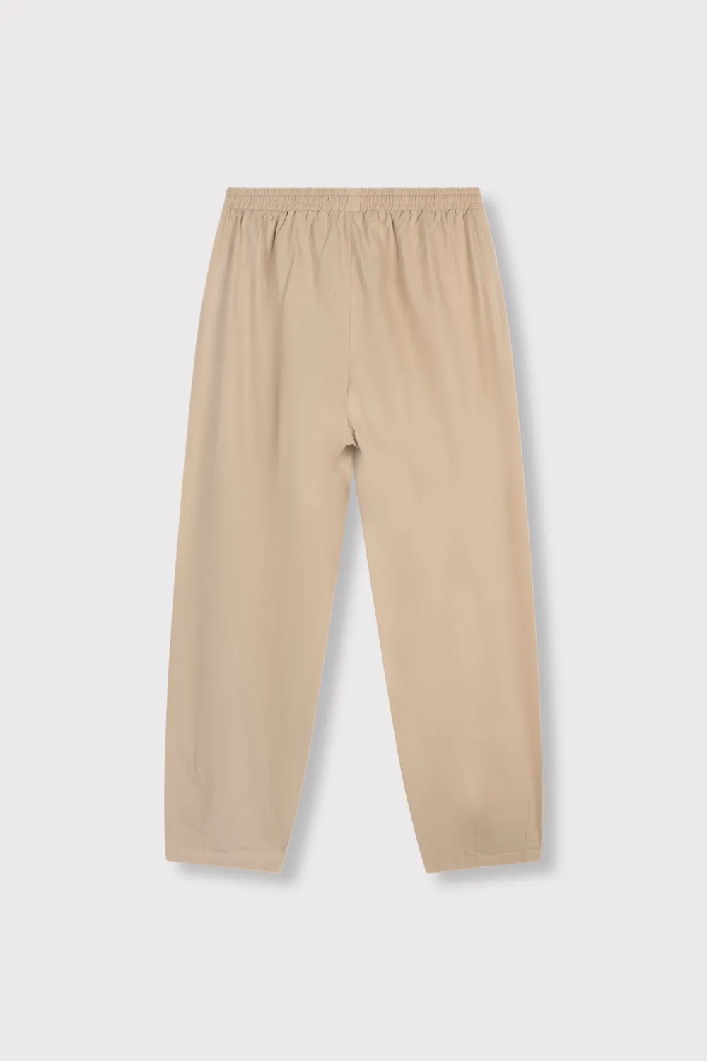 Amiek Roose pantalon sand beige natuurlijke stof