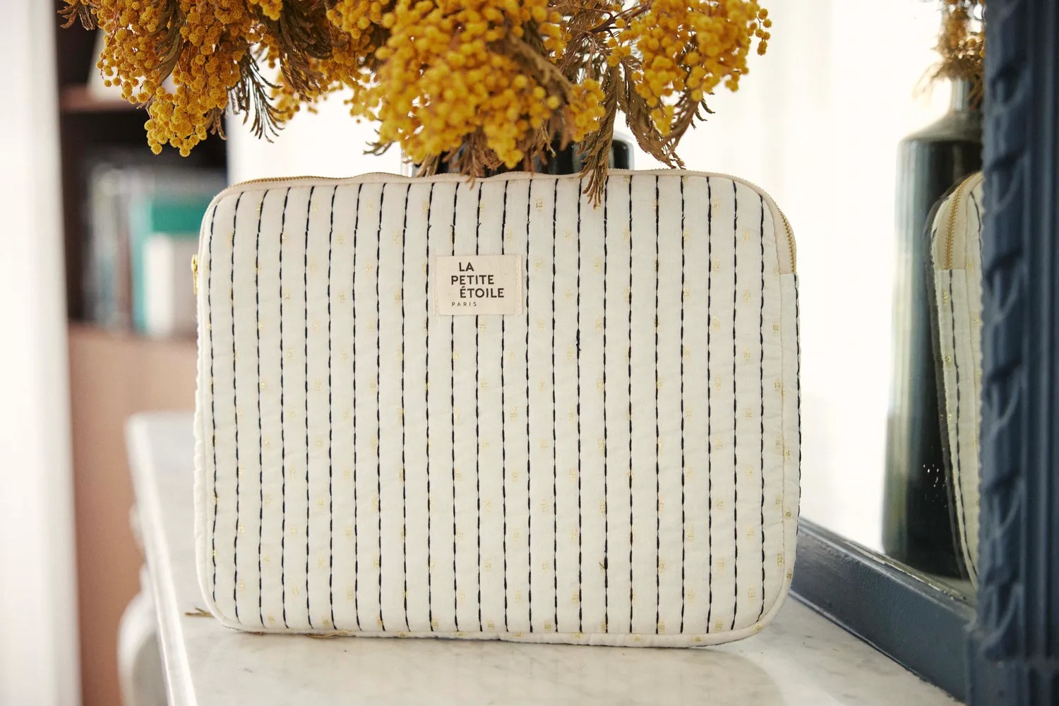 La Petite Etoile Neopol laptoptas ecru