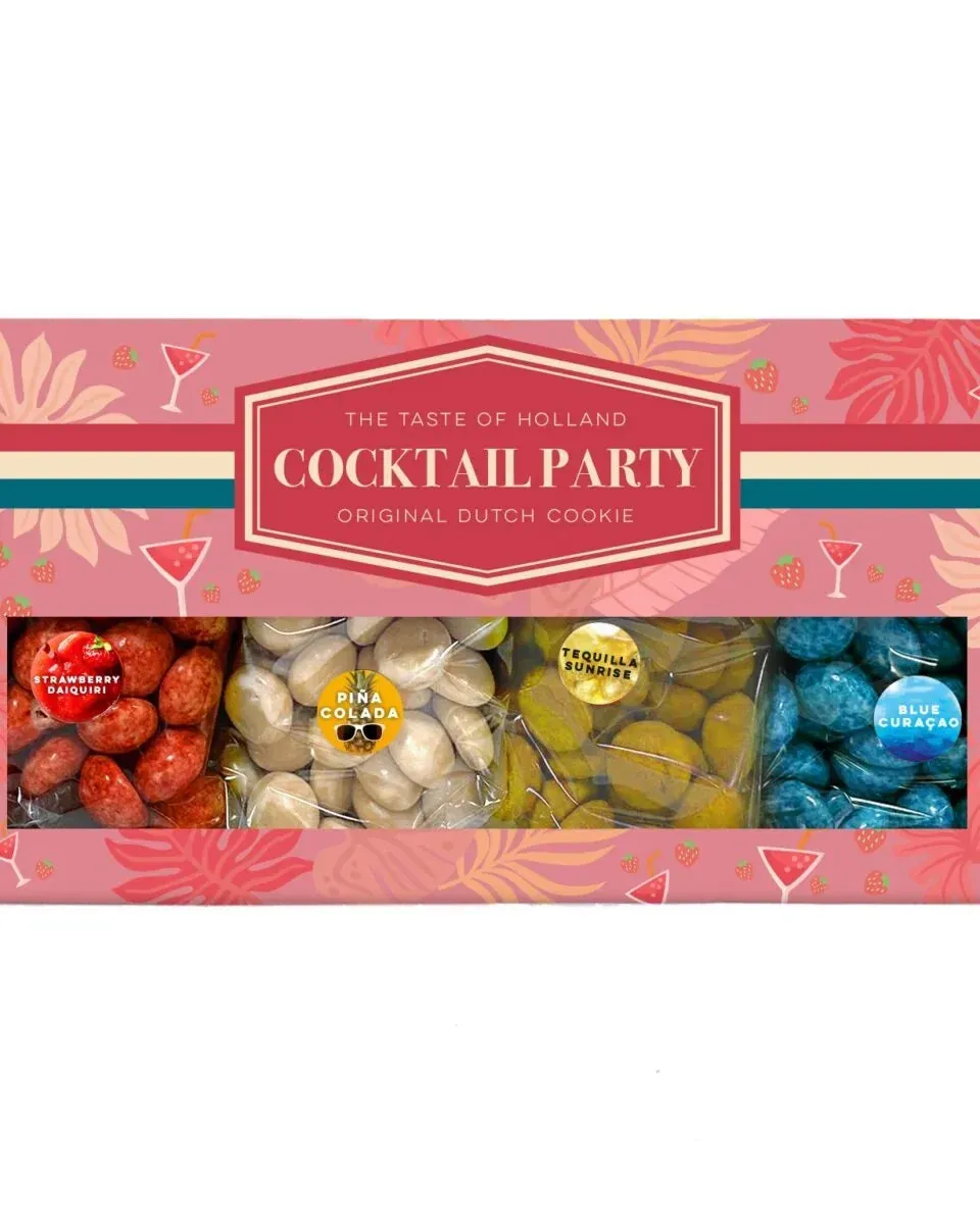Amiek Proeverijtje Cocktailparty borrelnoten 4x125g cocktailmix