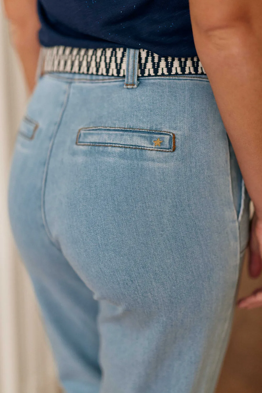 La Petite Etoile Marisol jeans stone maat 36 recht