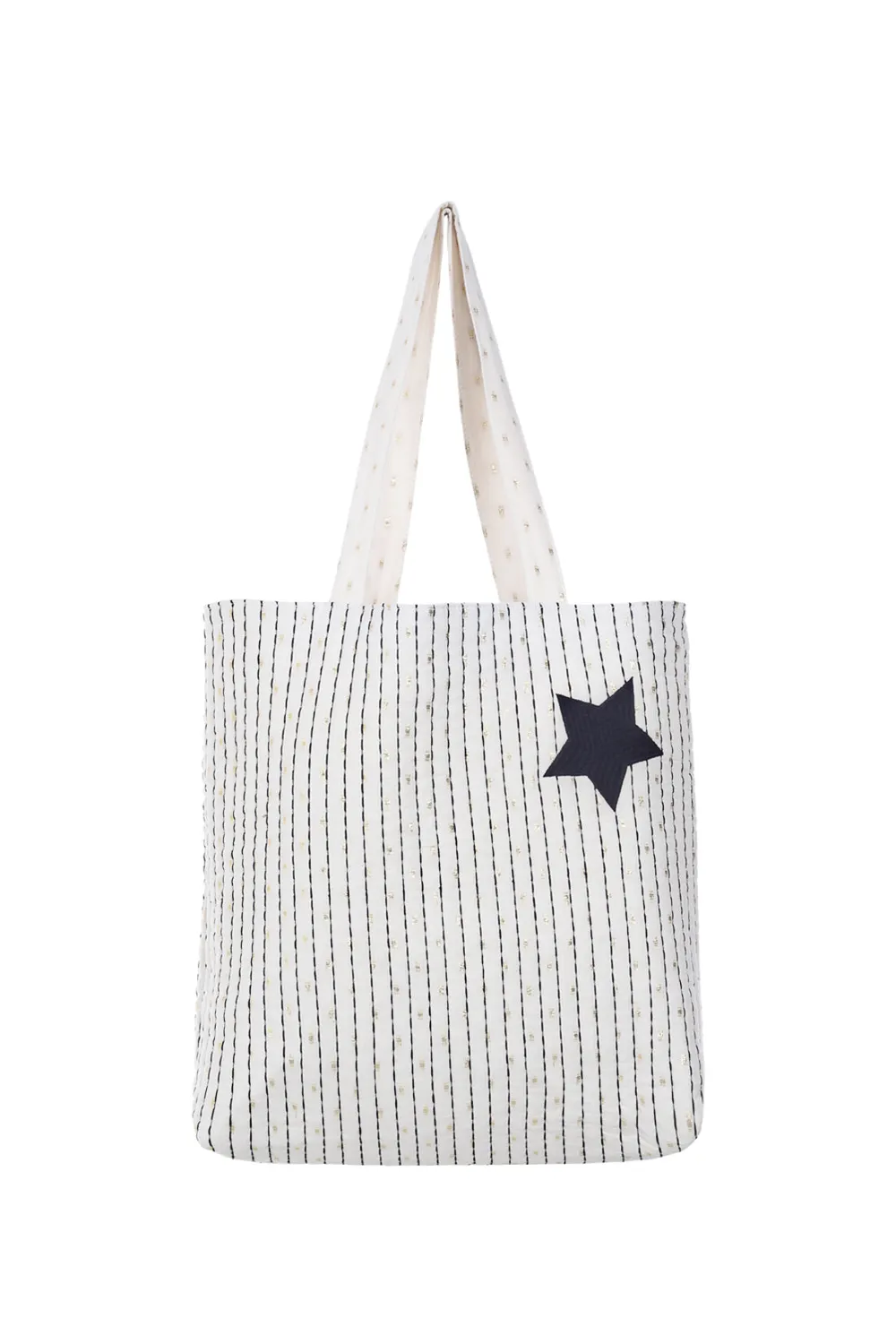 La Petite Etoile Briller shopper ecru katoen