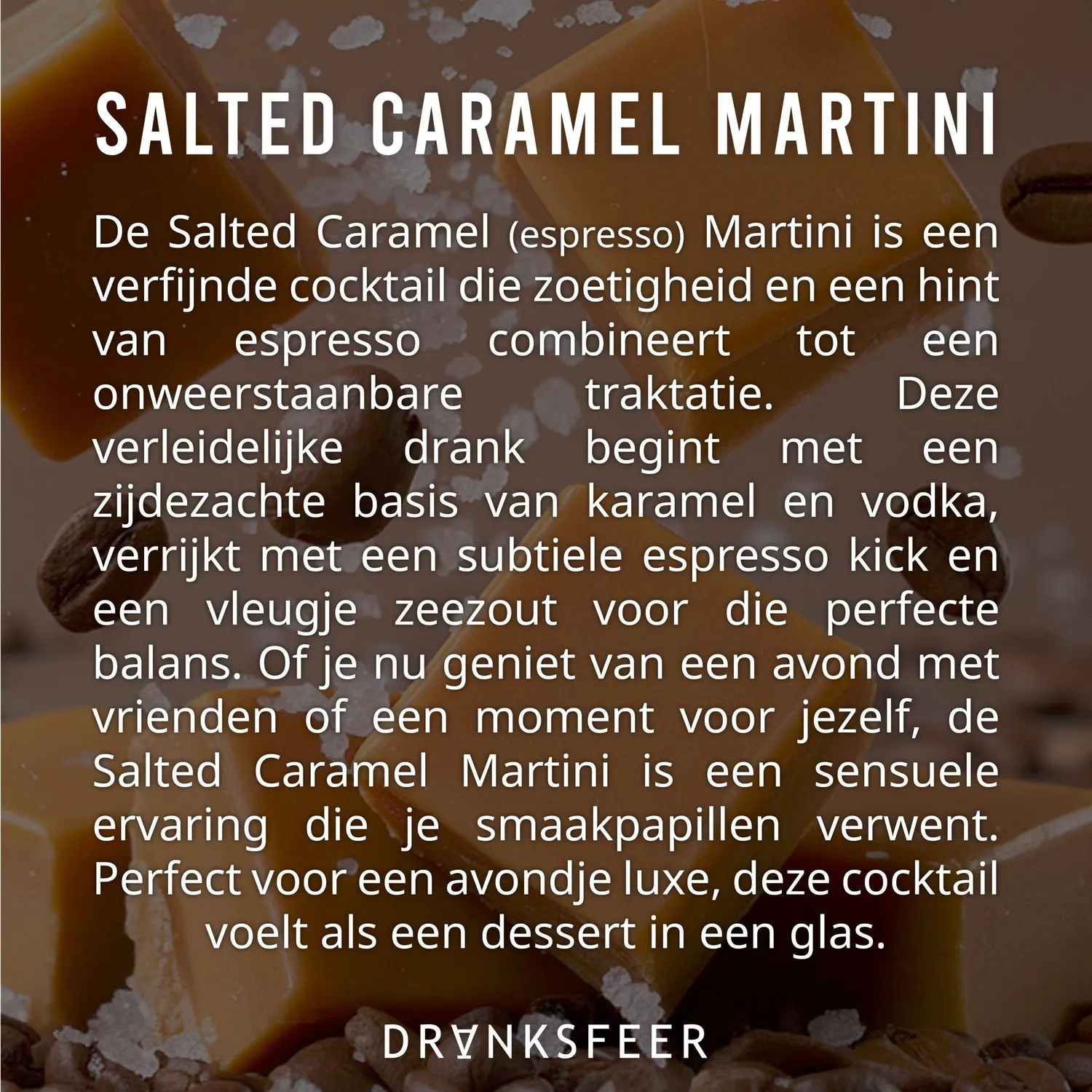 Amiek Salted Caramel Martini waxmelts soja