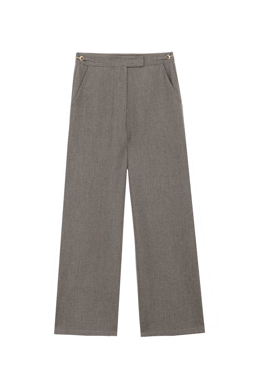 La Petite Etoile Paolino broek taupe wijd