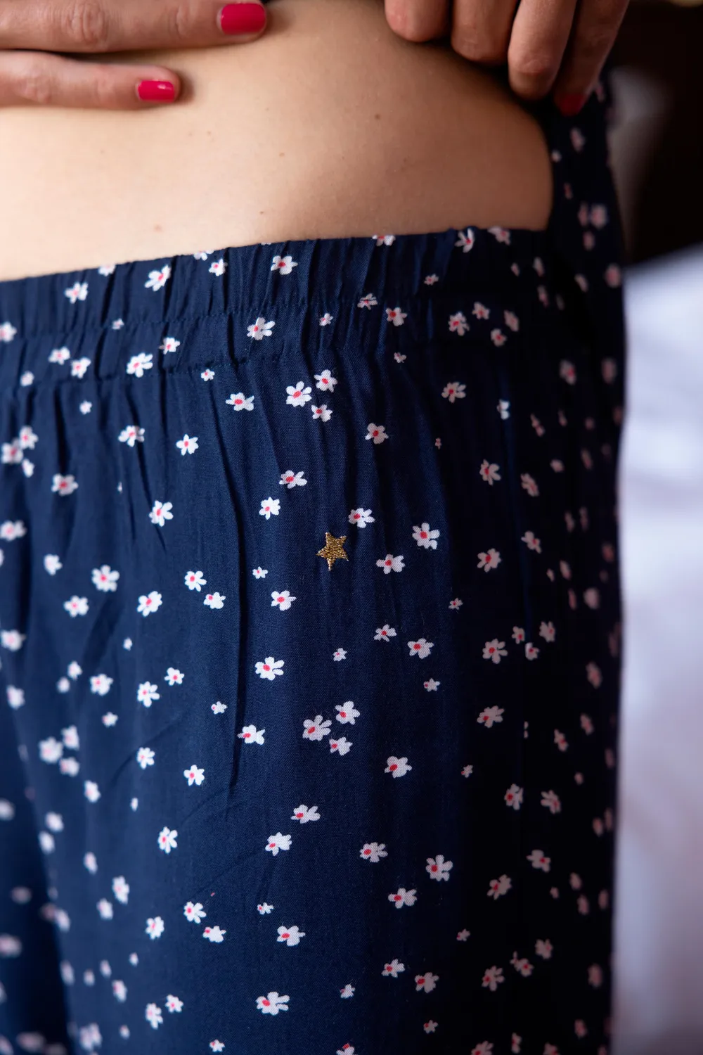 La Petite Etoile Moska pyjama set bloemenprint