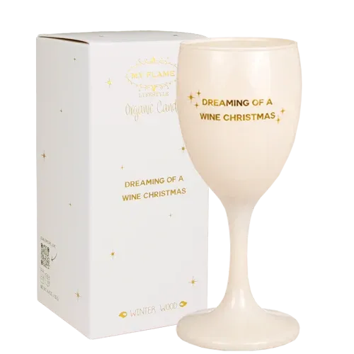 My Flame Wine Christmas geurkaars Winter Wood