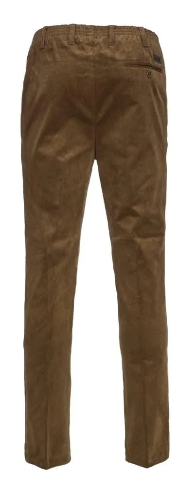 Luigi Morini Amberg heren pantalon rib terra
