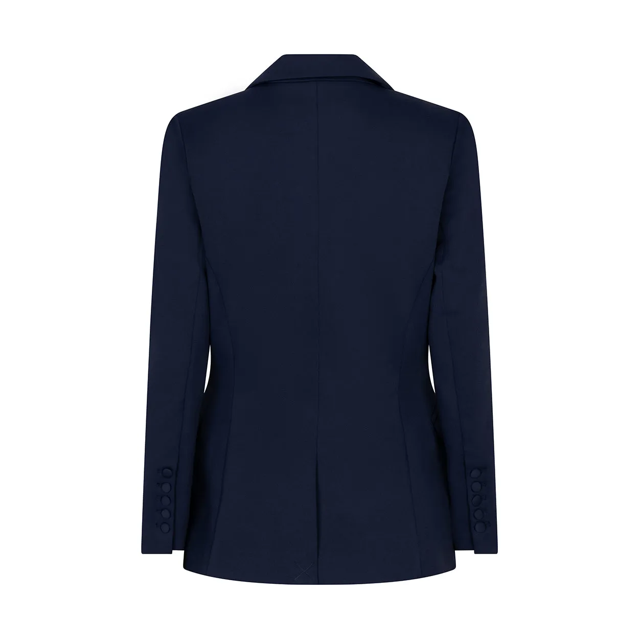 Laboutiek Eternel blazer marineblauw gevoerd