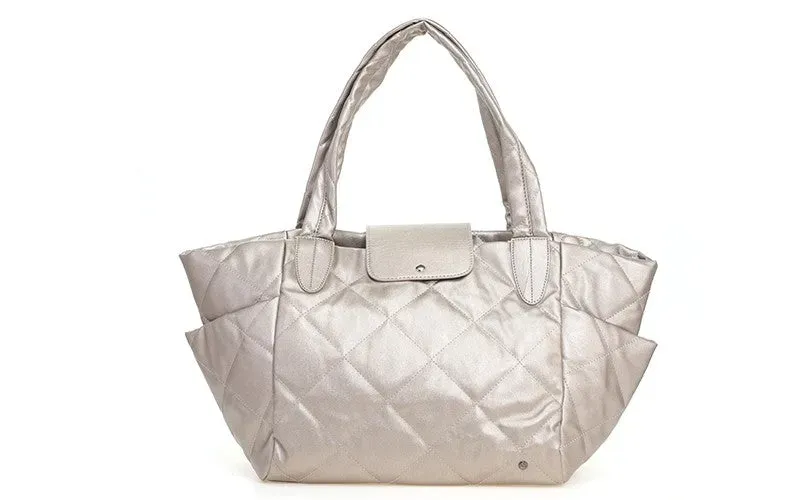 Amiek La Plata Metallic shopper schoudertas goud