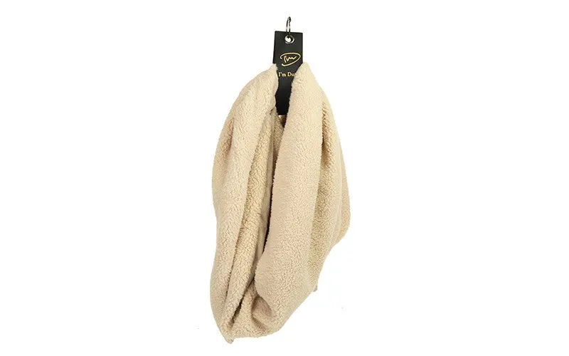 Amiek Tolosa Teddy sjaal naturel 180x70cm sluiting
