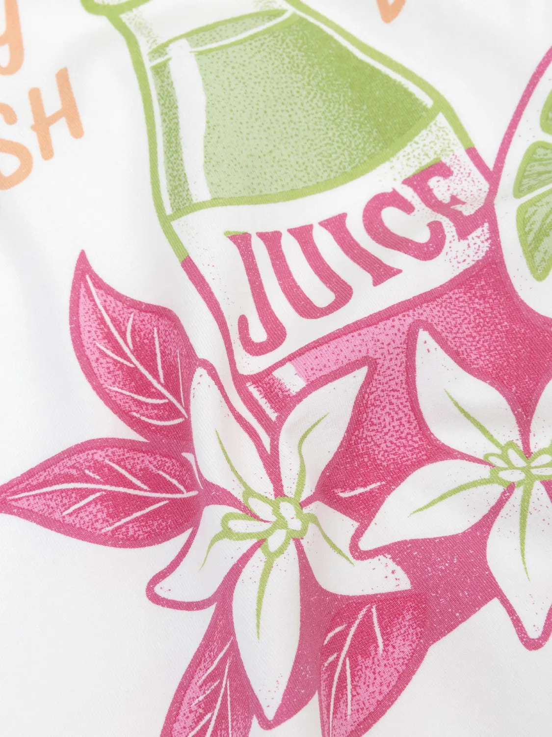 Amiek Juicy Bottle T-shirt dames met print