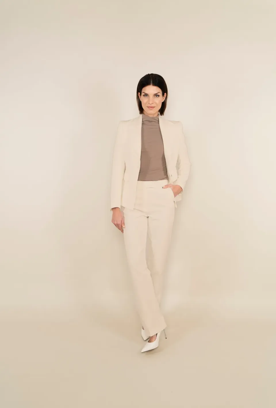Laboutiek Flair Trouser pantalon zand flair