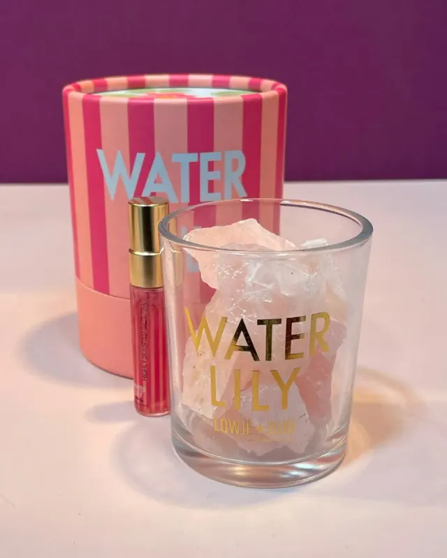 Amiek Water Lily geurstenen giftset met spray