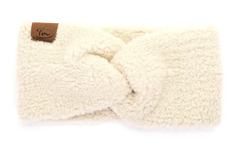 Amiek Quebec hoofdband naturel polyester