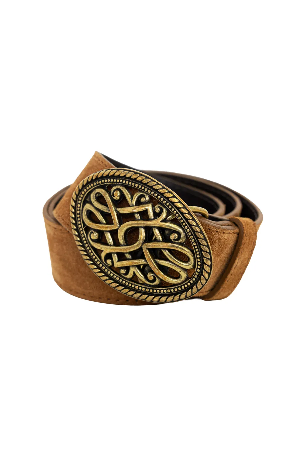 La Petite Etoile Aurore riem camel leer