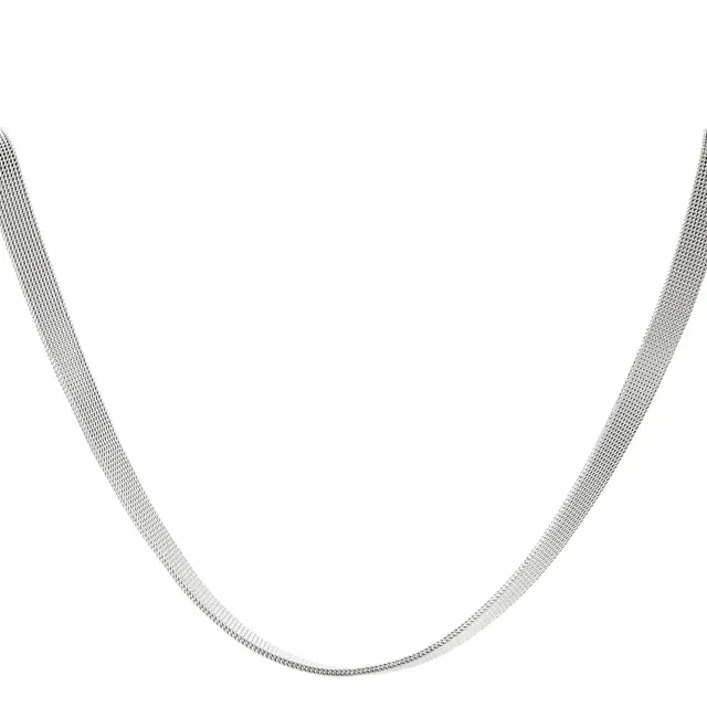 LOVEDRUNKY Elegant ketting zilver verstelbaar