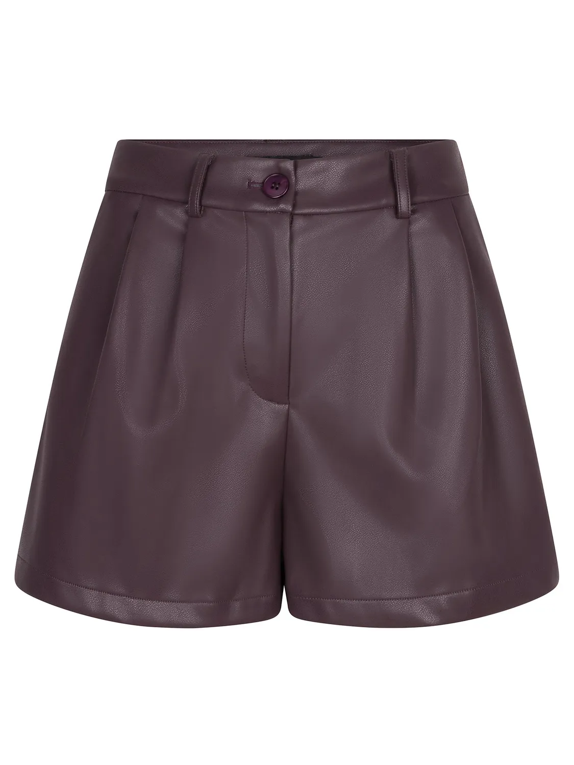 Ydence Jade short aubergine paars