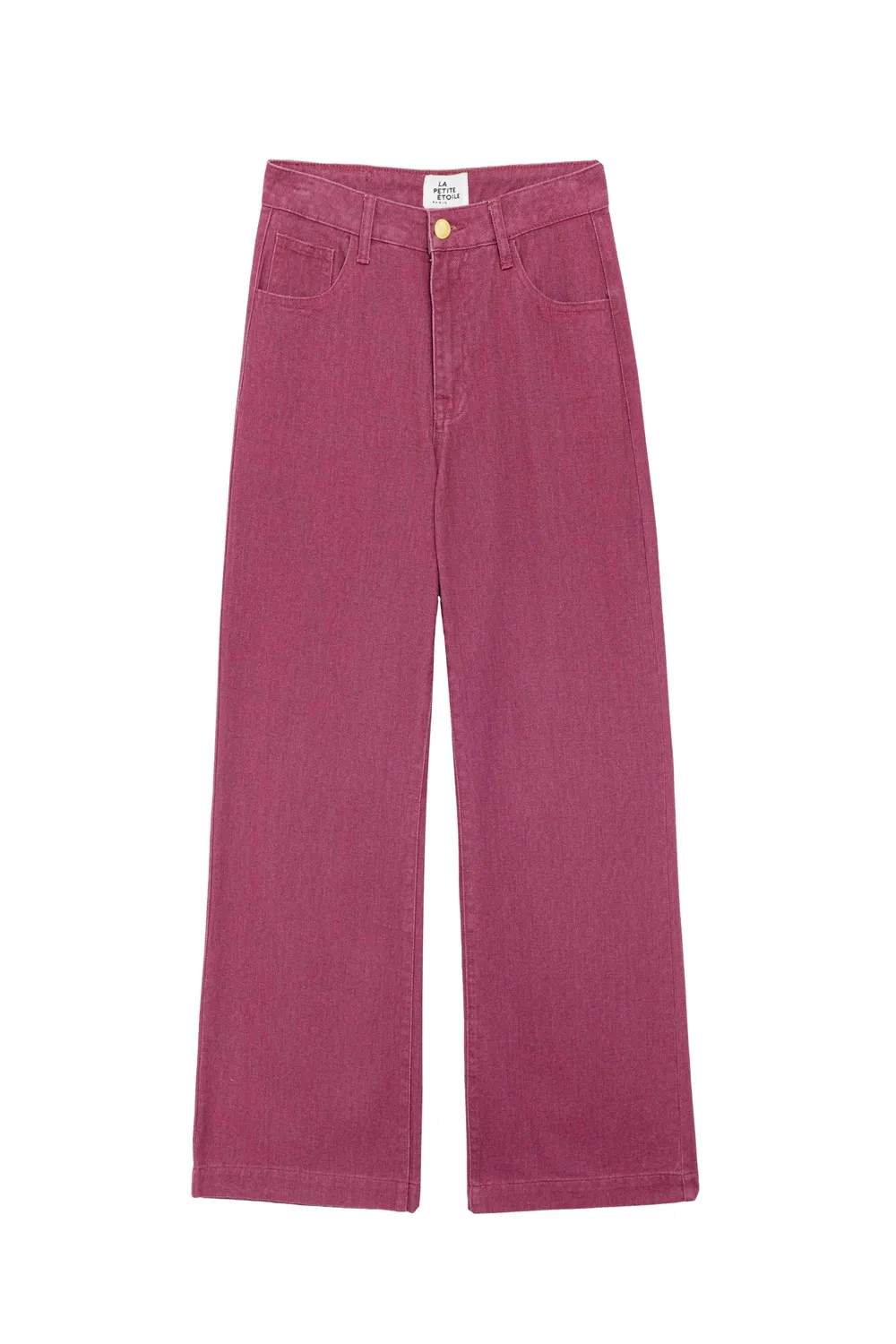 La Petite Etoile Patlanty wijde broek 40-rose roze