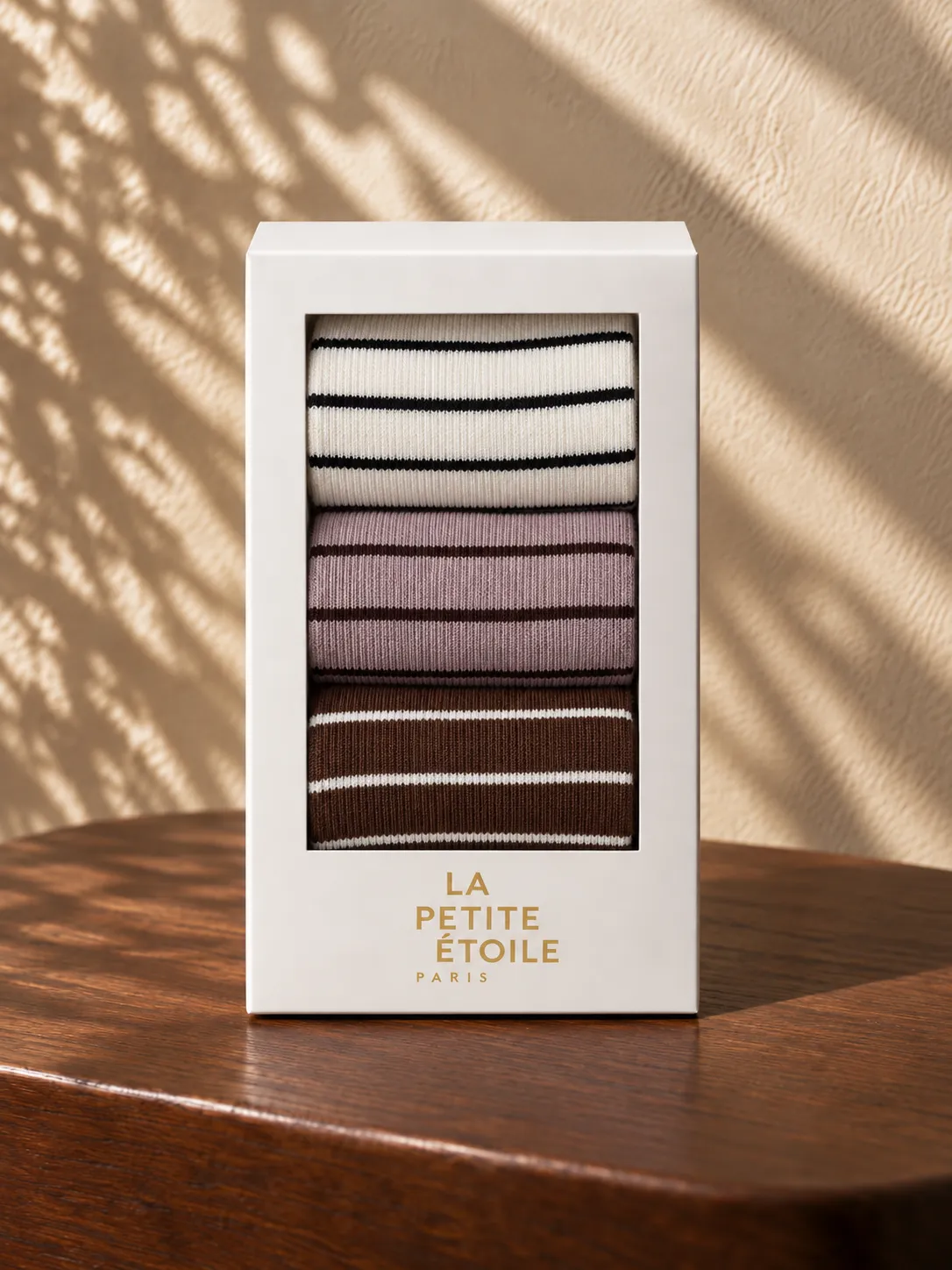 La Petite Etoile Amio sokken mix 3-pack streep