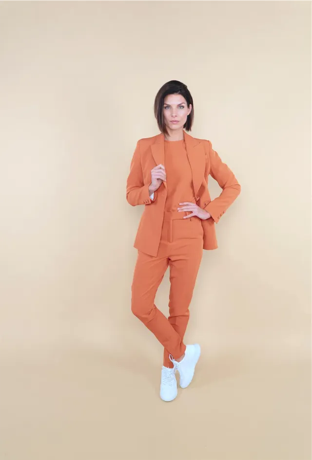 Laboutiek Clean Tee Bows T-shirt peach strikjes