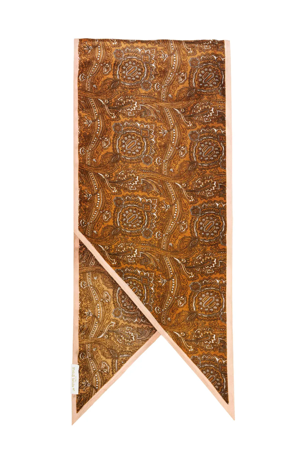 La Petite Etoile Alaya sjaal camel paisley