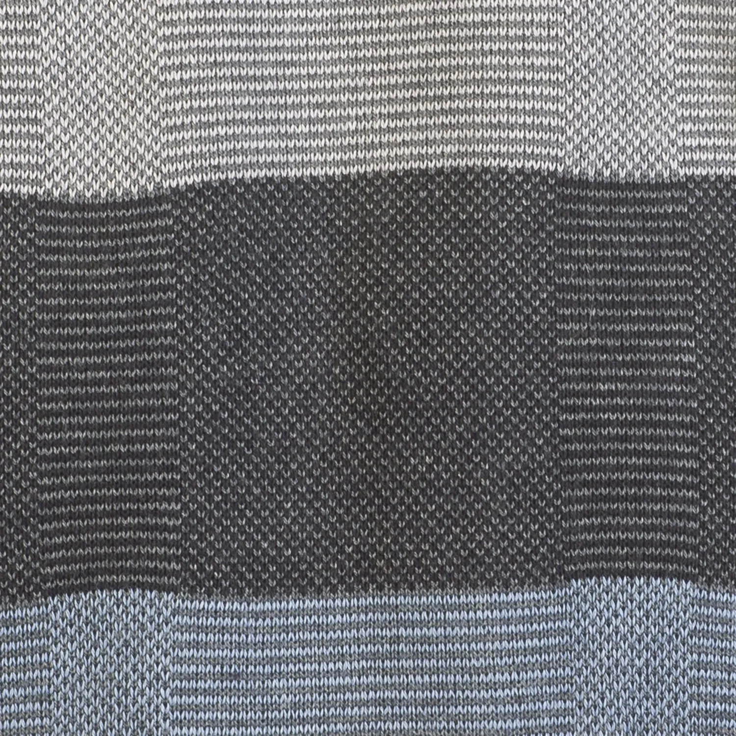 Seniorenkleding heren trui V-hals banen katoenmix