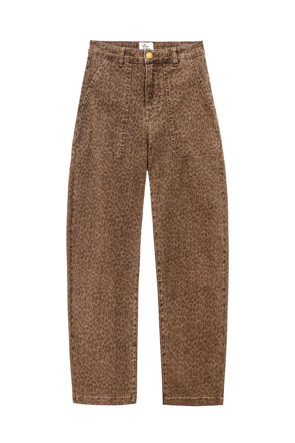 La Petite Etoile Pelyan barrel broek luipaard