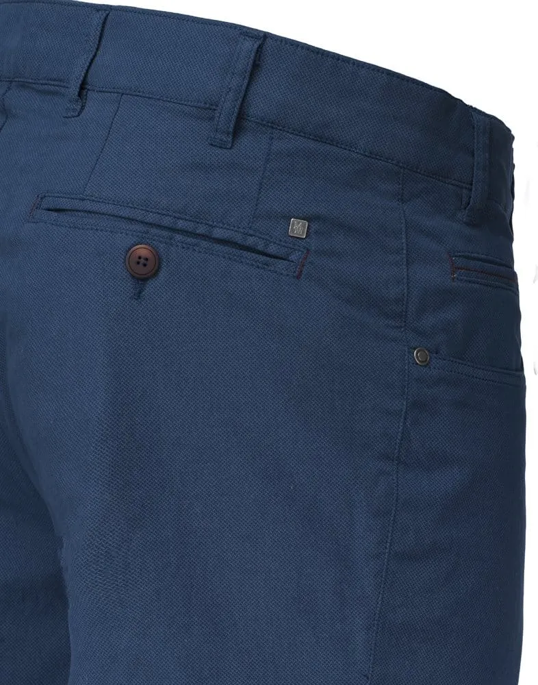 Marcello Marabotti Marco pantalon marineblauw katoen
